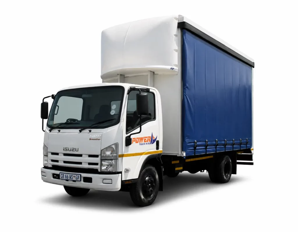 Power Truck Hire Curtain Side