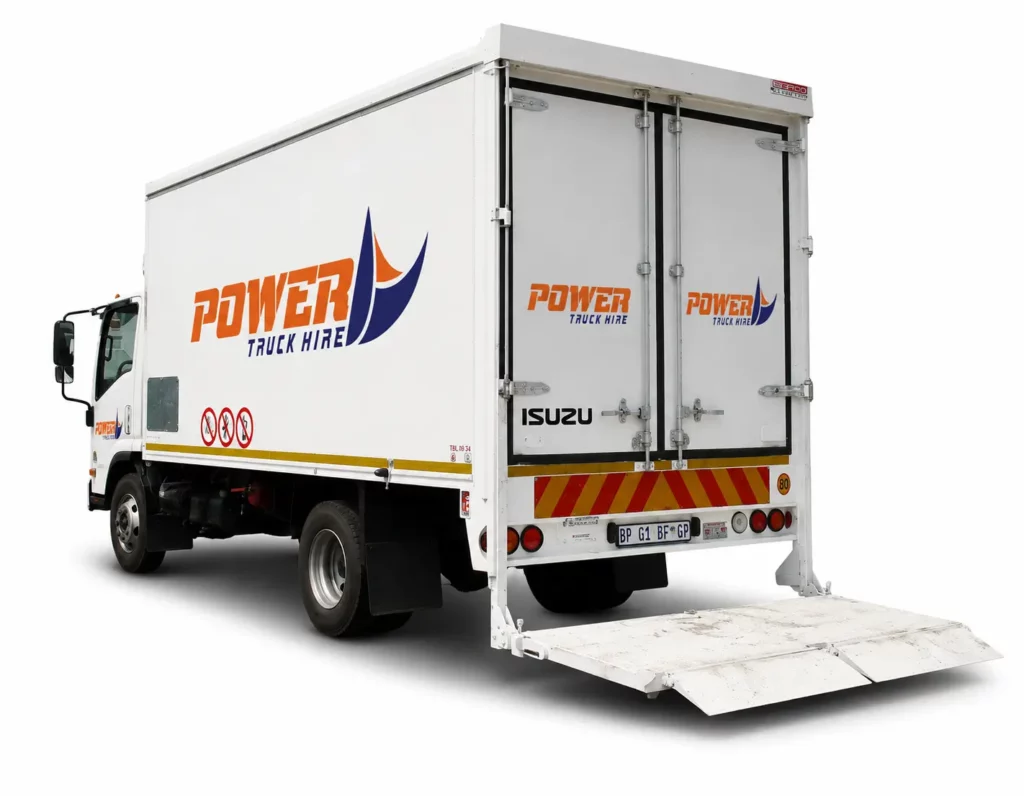 Power Truck Hire Tail-lift Truck
